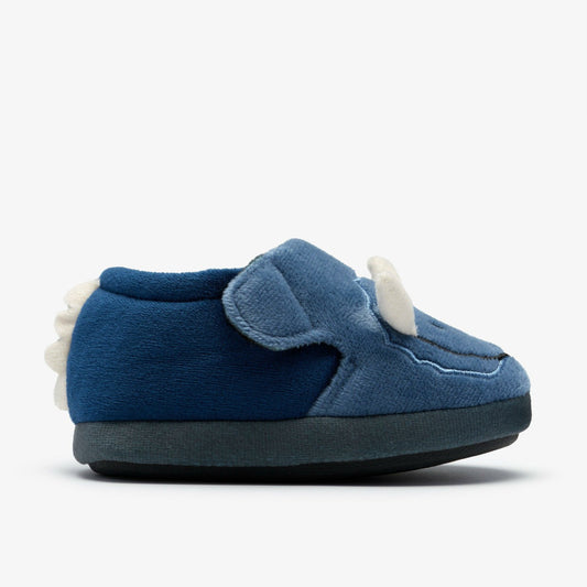 Clarks Fluffy Snug Toddler Navy
