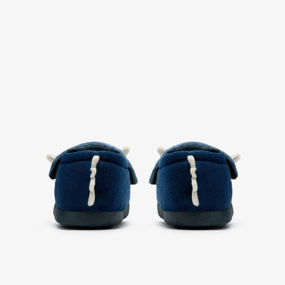 Clarks Fluffy Snug Toddler Navy