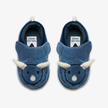Clarks Fluffy Snug Toddler Navy