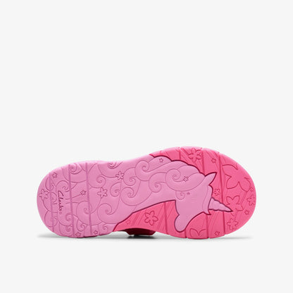 Clarks Tidal Shell Kid Pink
