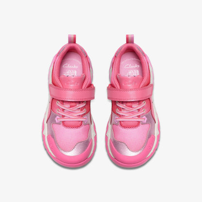 Clarks Tidal Shell Kid Pink