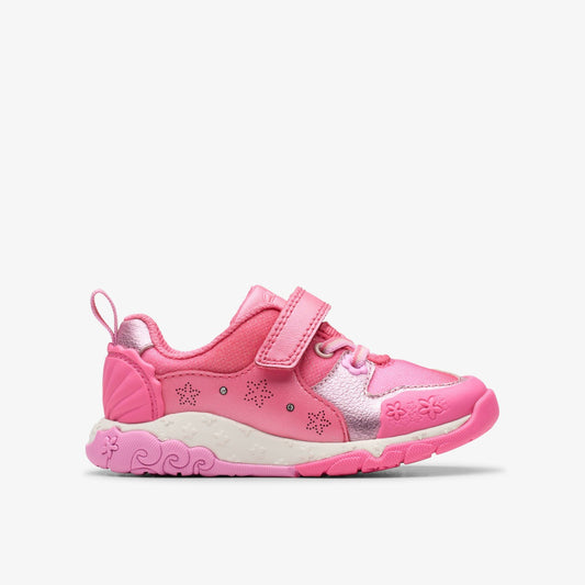 Clarks Tidal Shell Toddler Pink