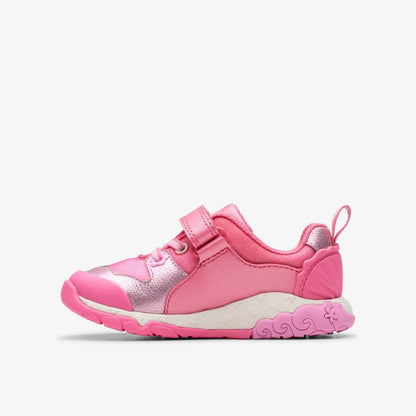 Clarks Tidal Shell Toddler Pink