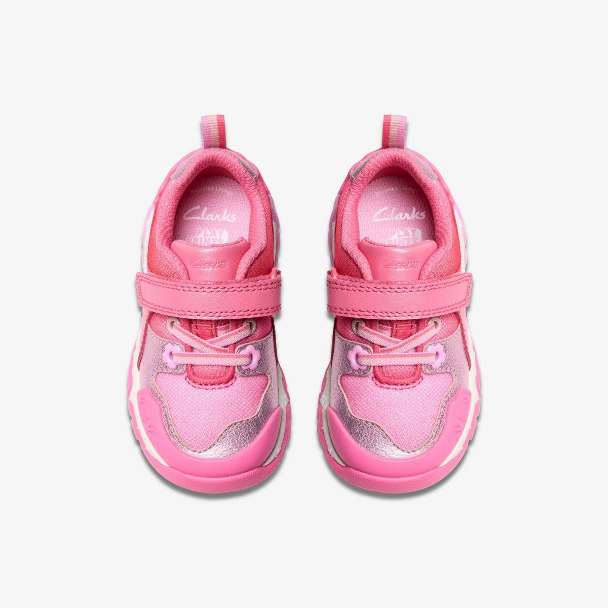 Clarks Tidal Shell Toddler Pink
