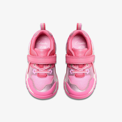 Clarks Tidal Shell Toddler Pink