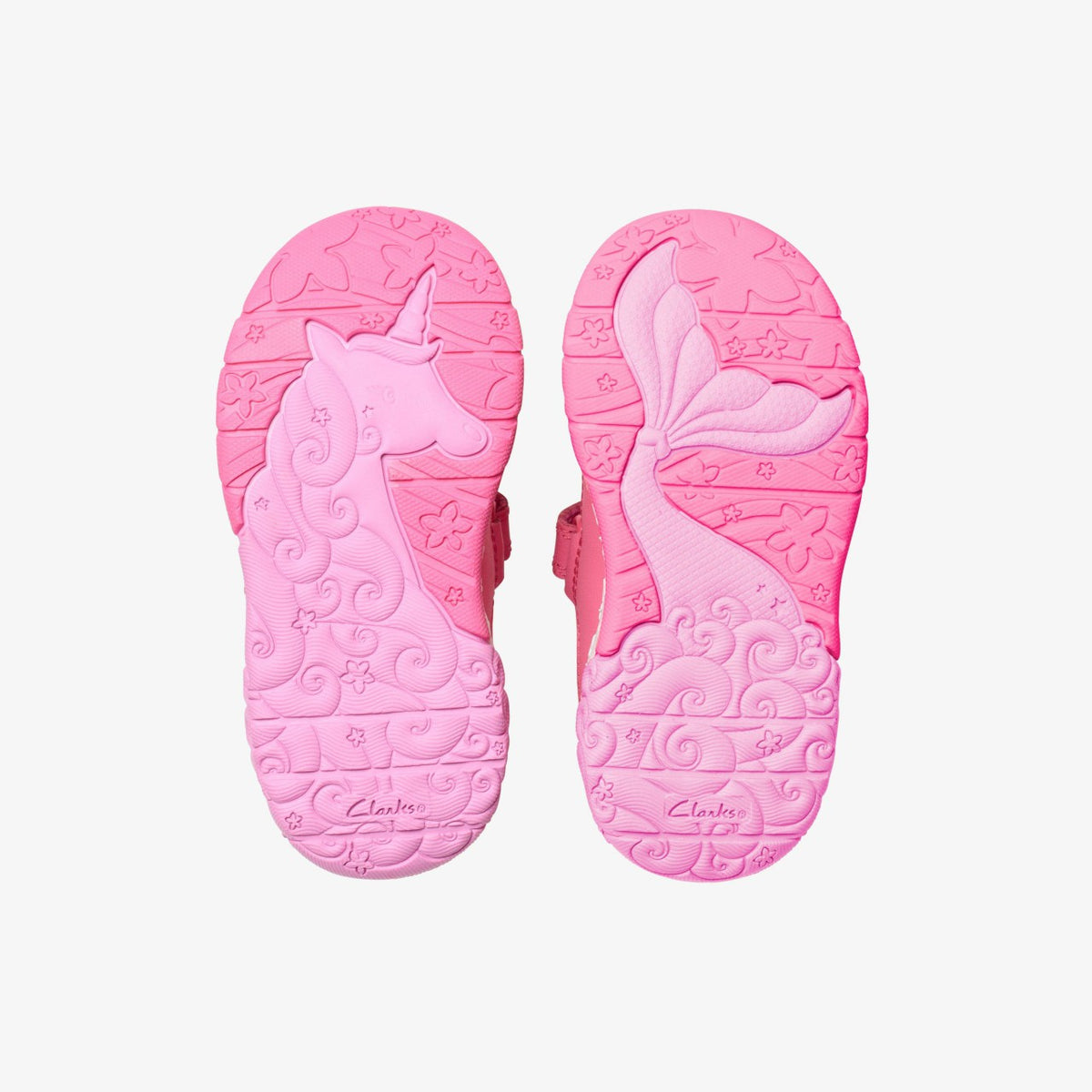Clarks Tidal Shell Toddler Pink