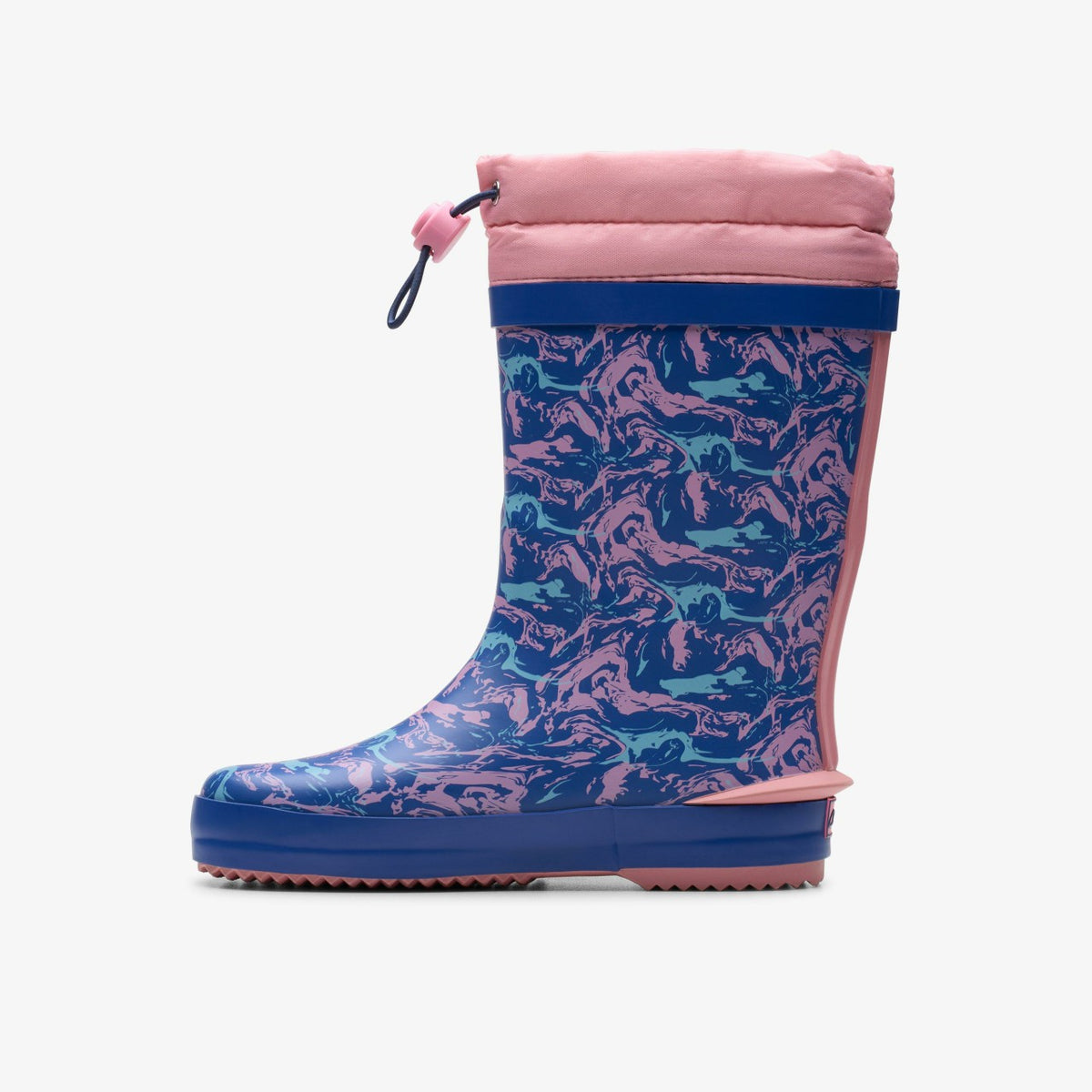 Clarks Tarri Race Kid Blue Combination