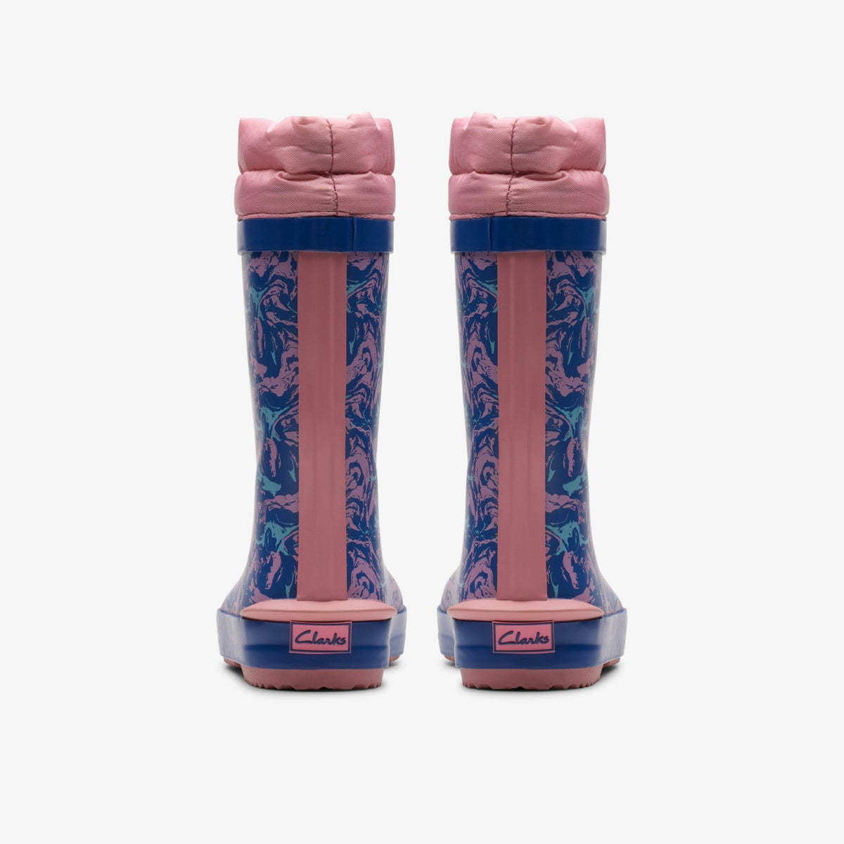 Clarks Tarri Race Kid Blue Combination