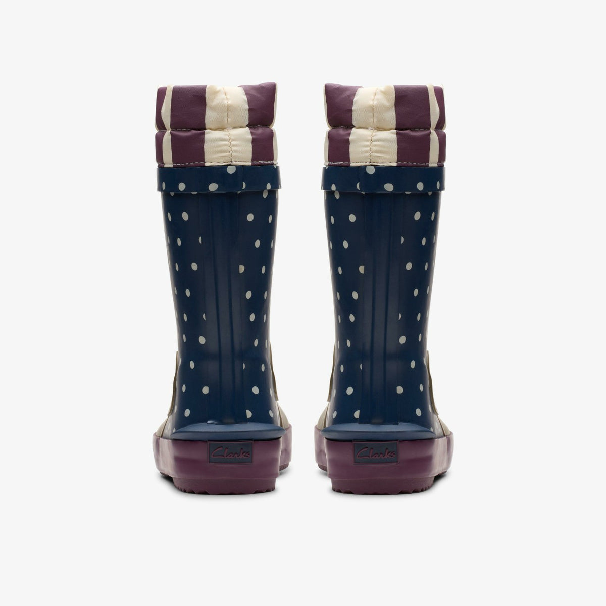 Clarks Tarri Race Toddler Navy Combination