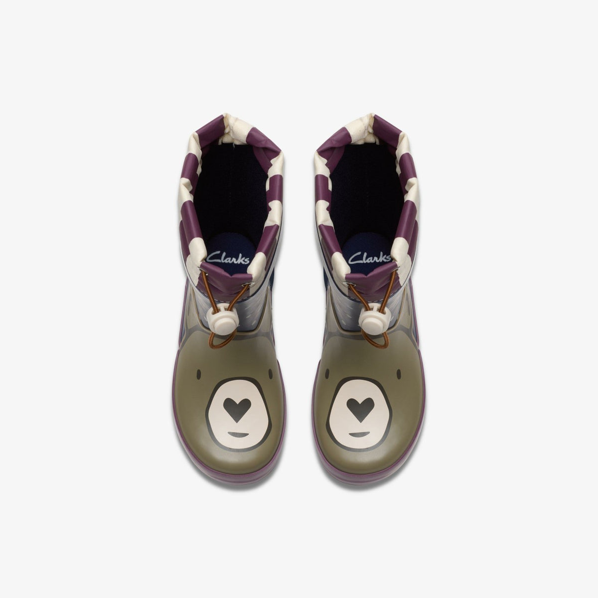 Clarks Tarri Race Toddler Navy Combination