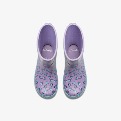 Clarks Tarri Run Toddler Lilac Combination