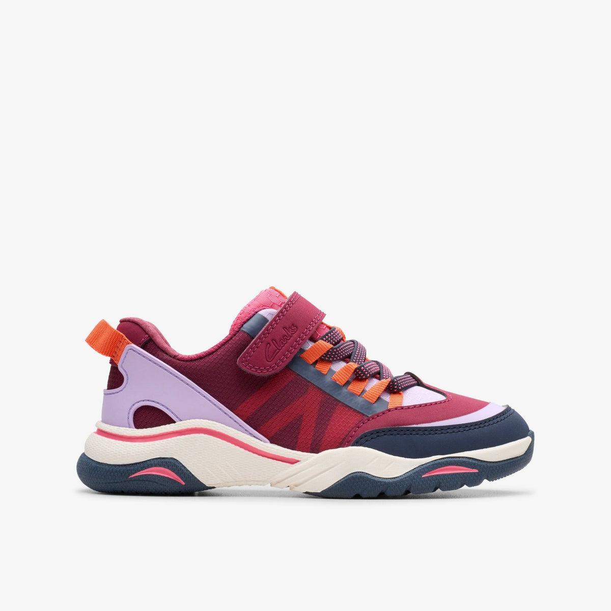 Clarks Feather Track Kid Berry Combination
