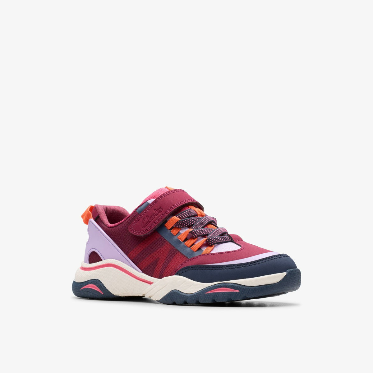 Clarks Feather Track Kid Berry Combination