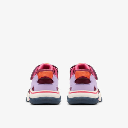 Clarks Feather Track Kid Berry Combination