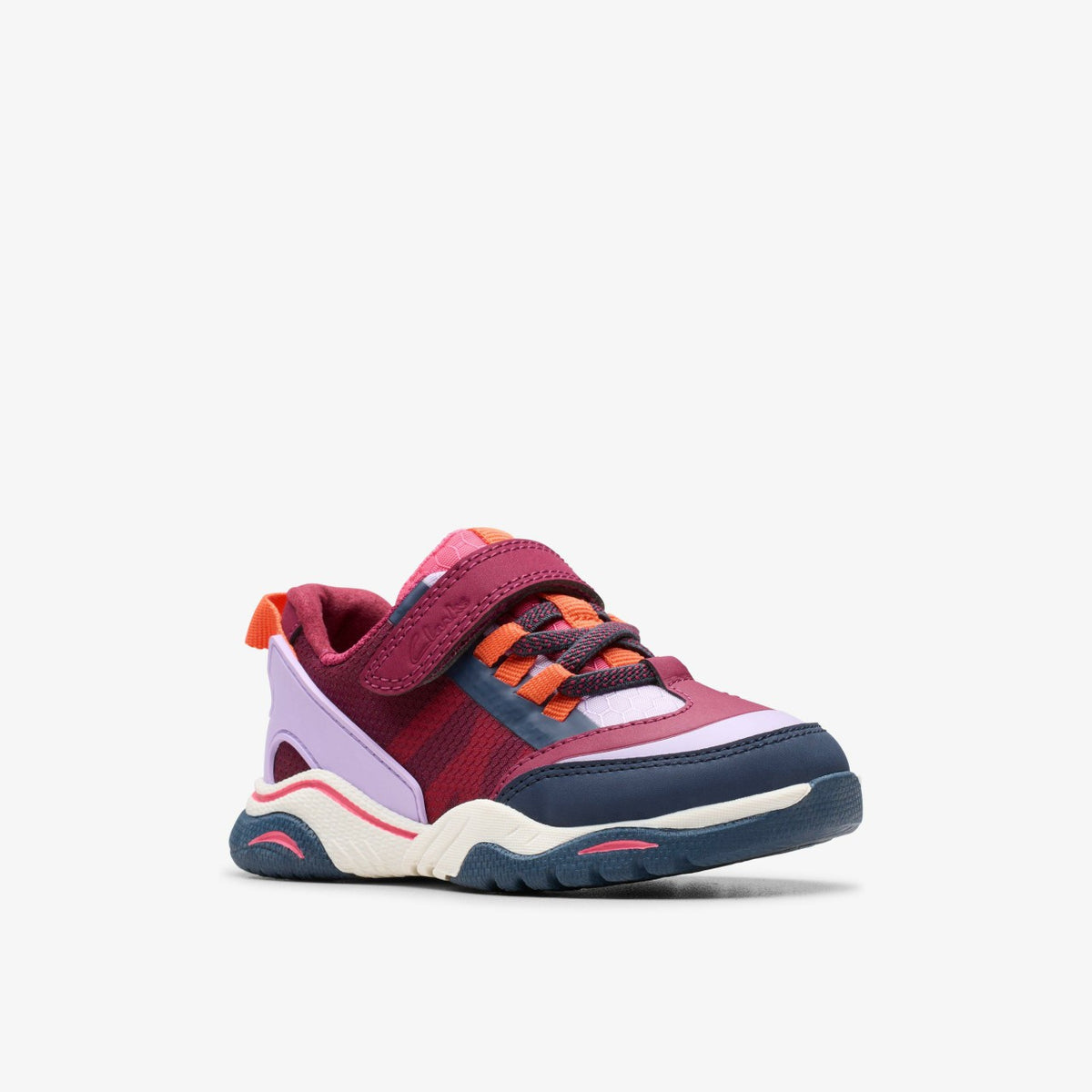 Clarks Feather Track Toddler Berry Combination