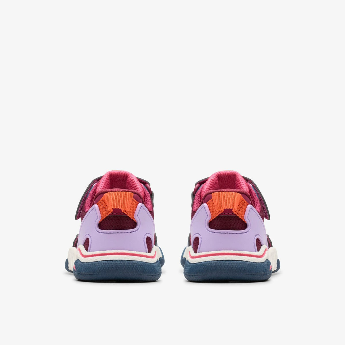 Clarks Feather Track Toddler Berry Combination