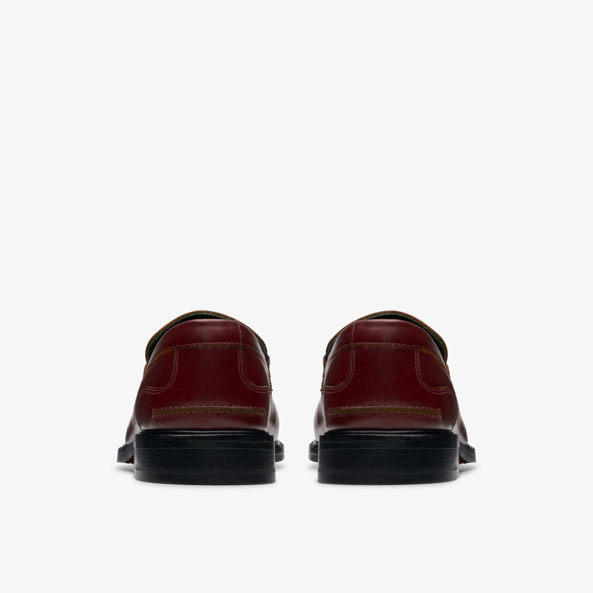 Clarks Craft James Lo Loafer Wine Leather