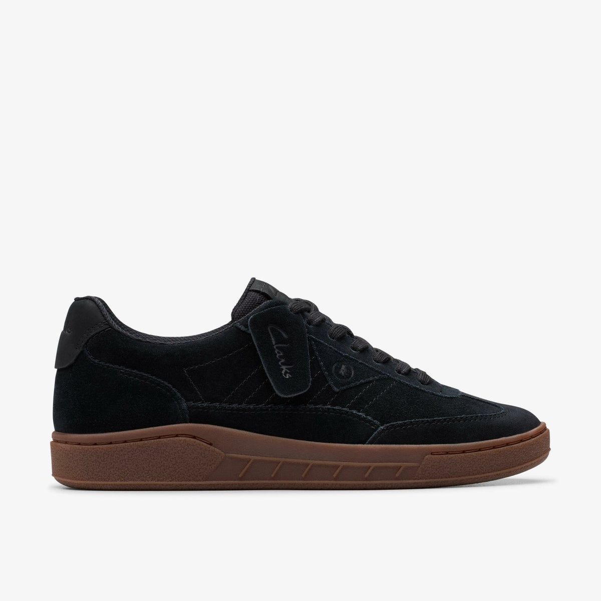 Clarks Craft Rally Ace Black Suede