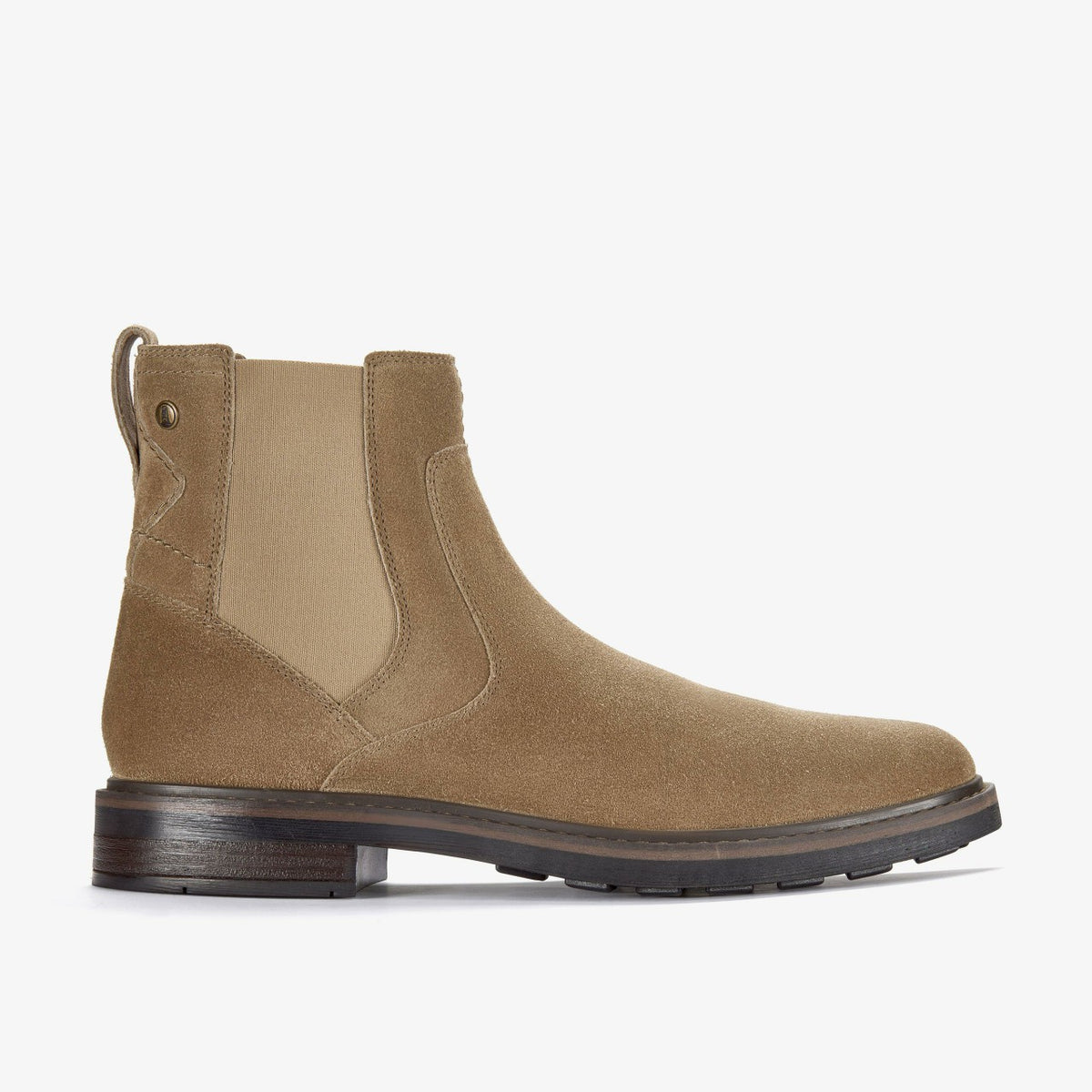 Clarks Newford Easy Dark Sand Suede