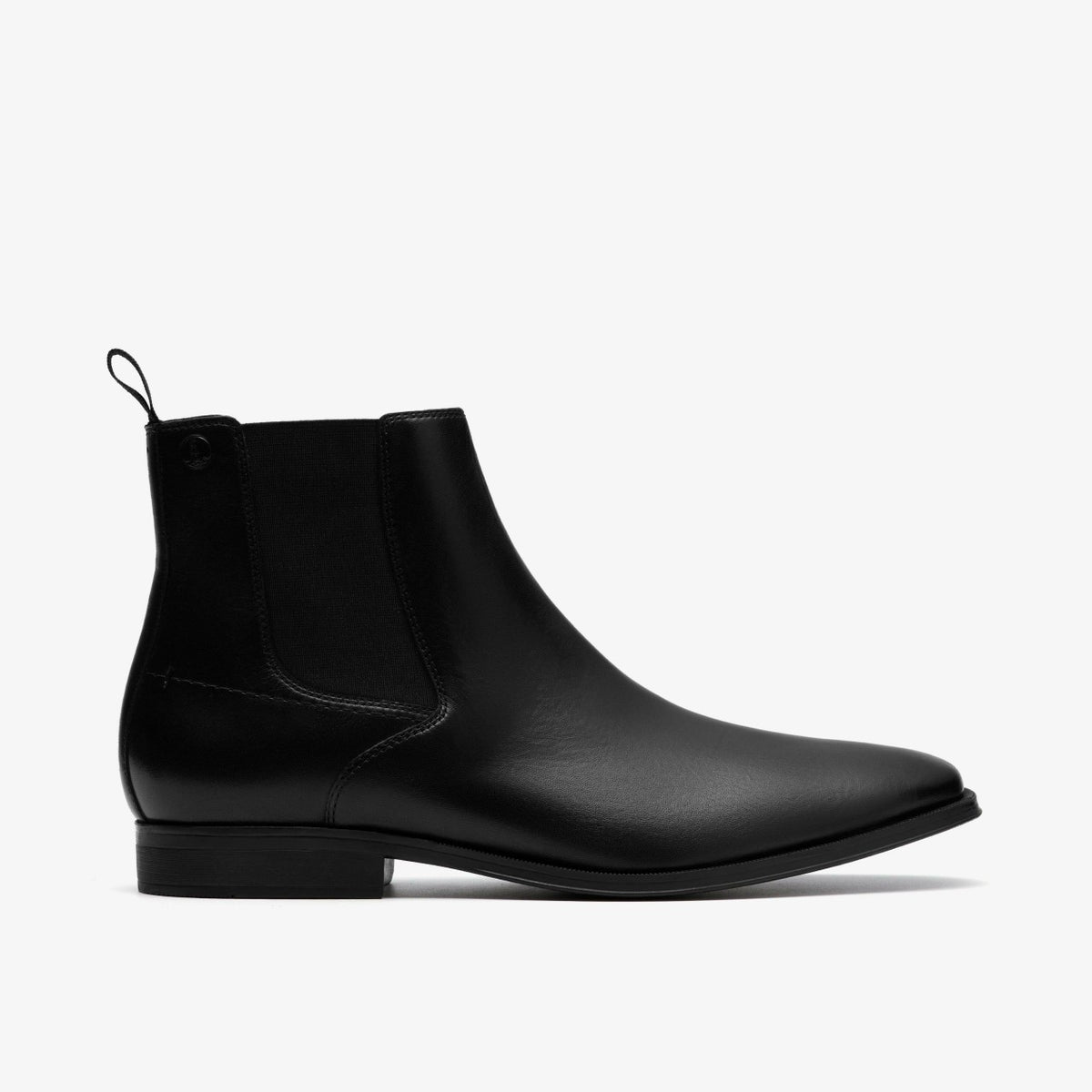 Clarks Paulton Easy Black Leather