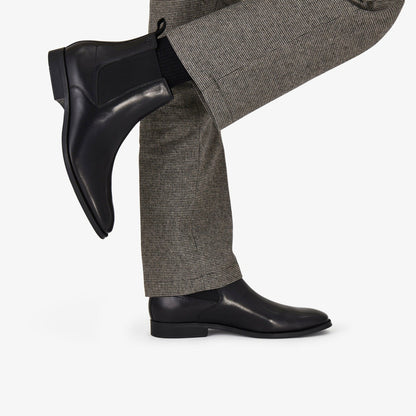 Clarks Paulton Easy Black Leather