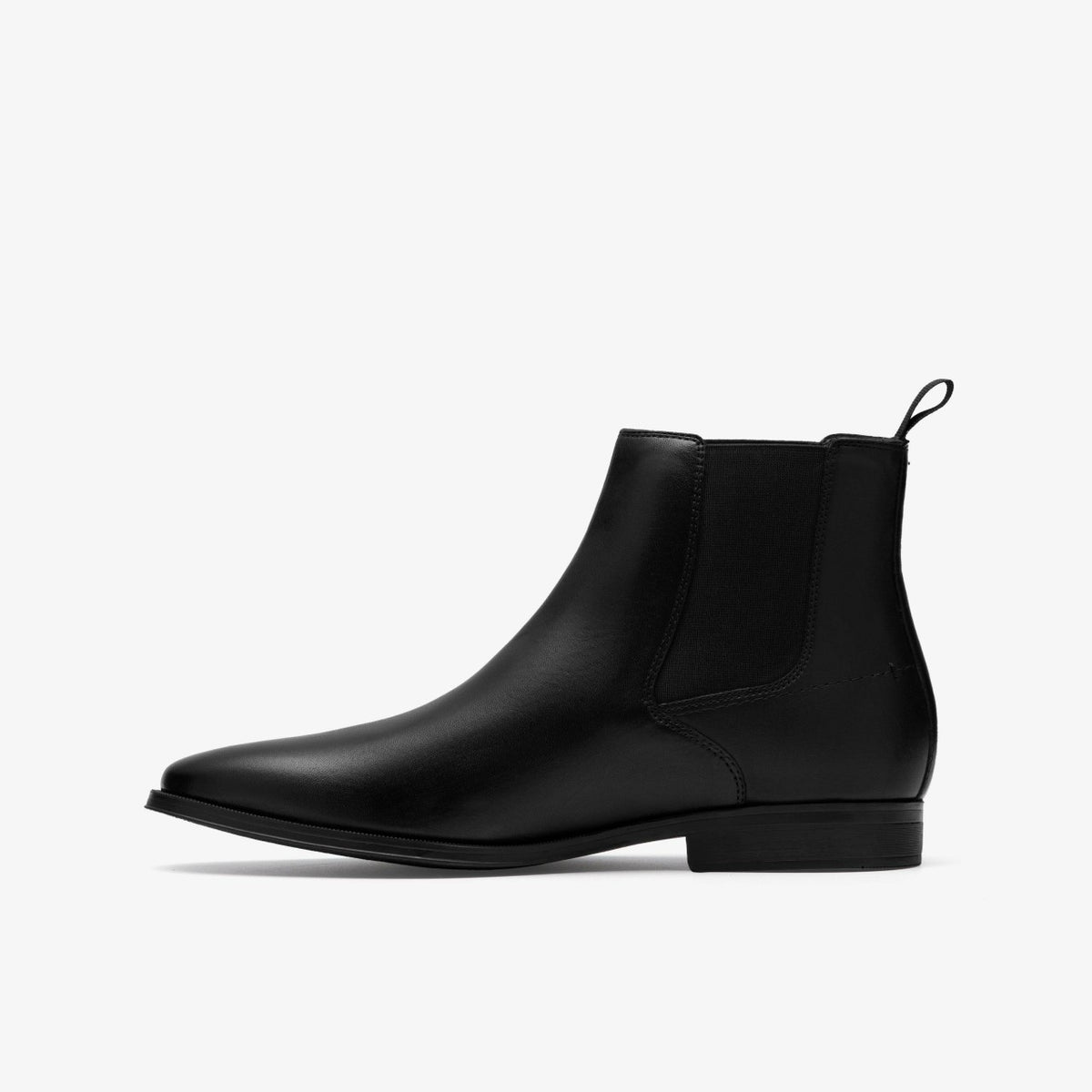 Clarks Paulton Easy Black Leather