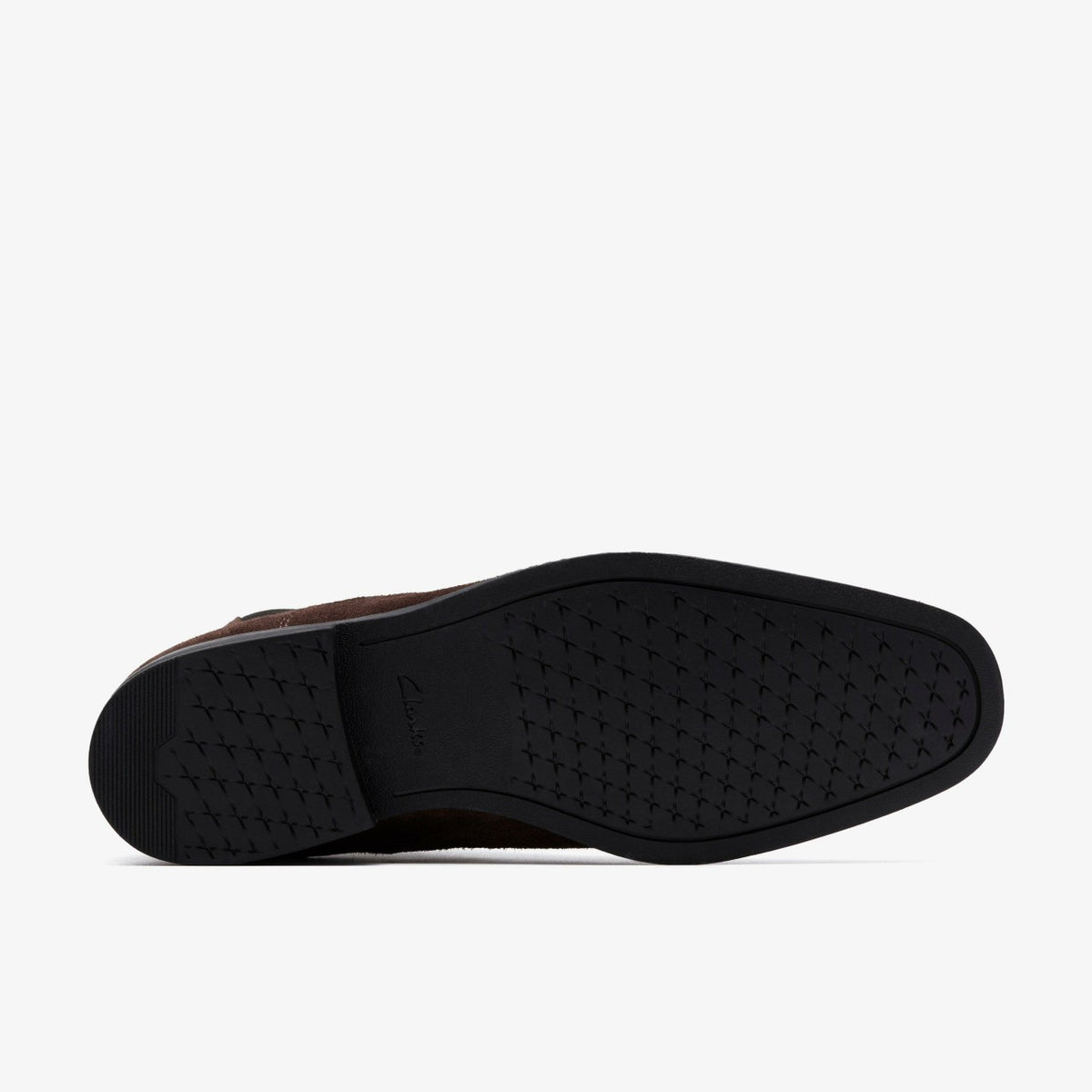 Clarks Paulton Easy Dark Brown Suede
