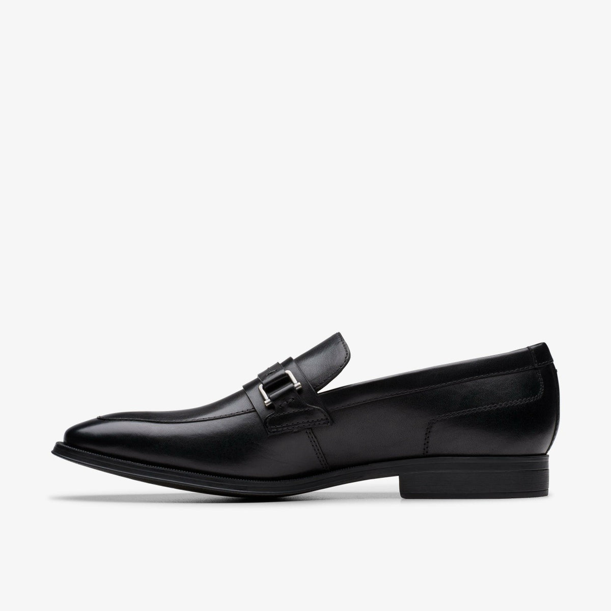 Clarks Paulton Lo Black Leather