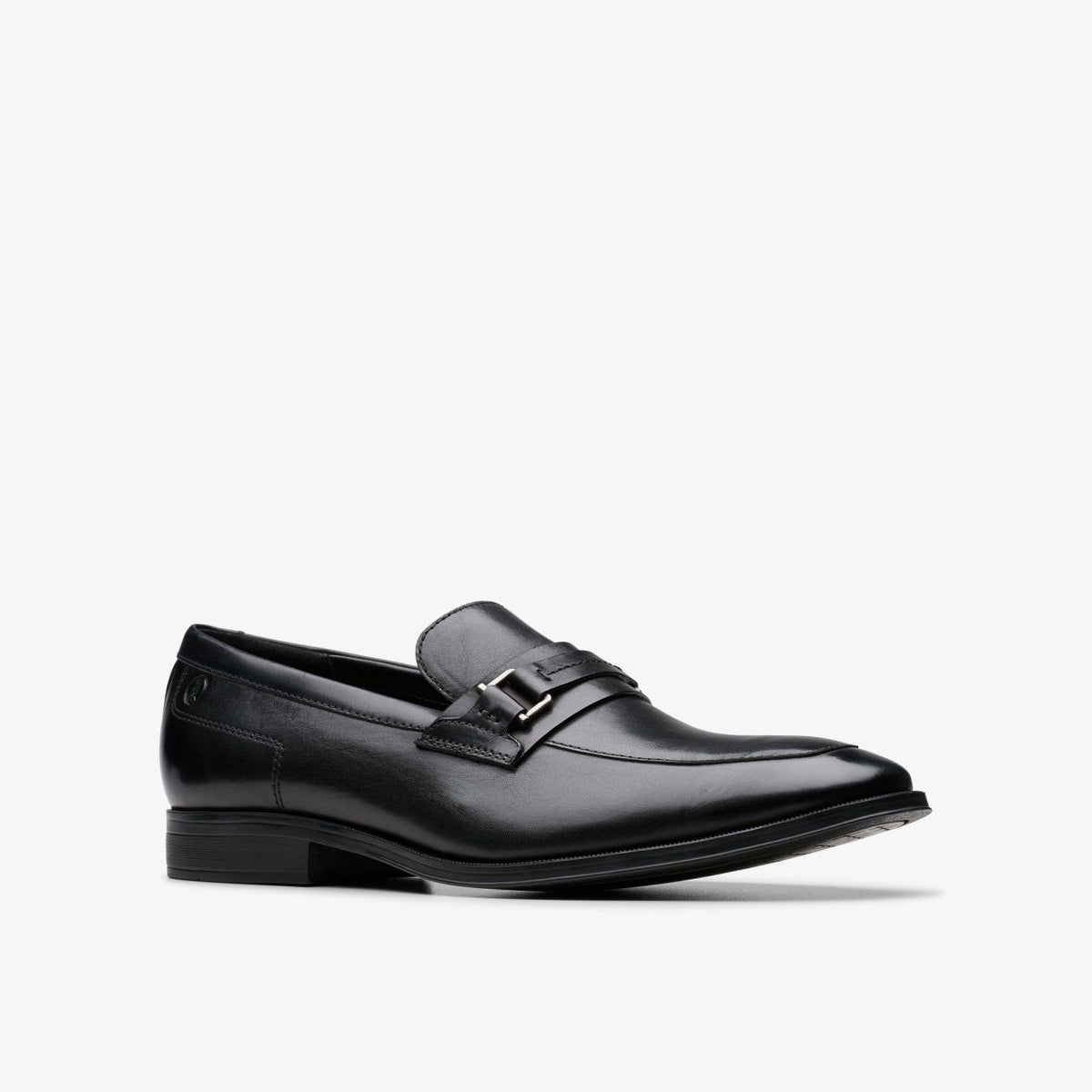 Clarks Paulton Lo Black Leather