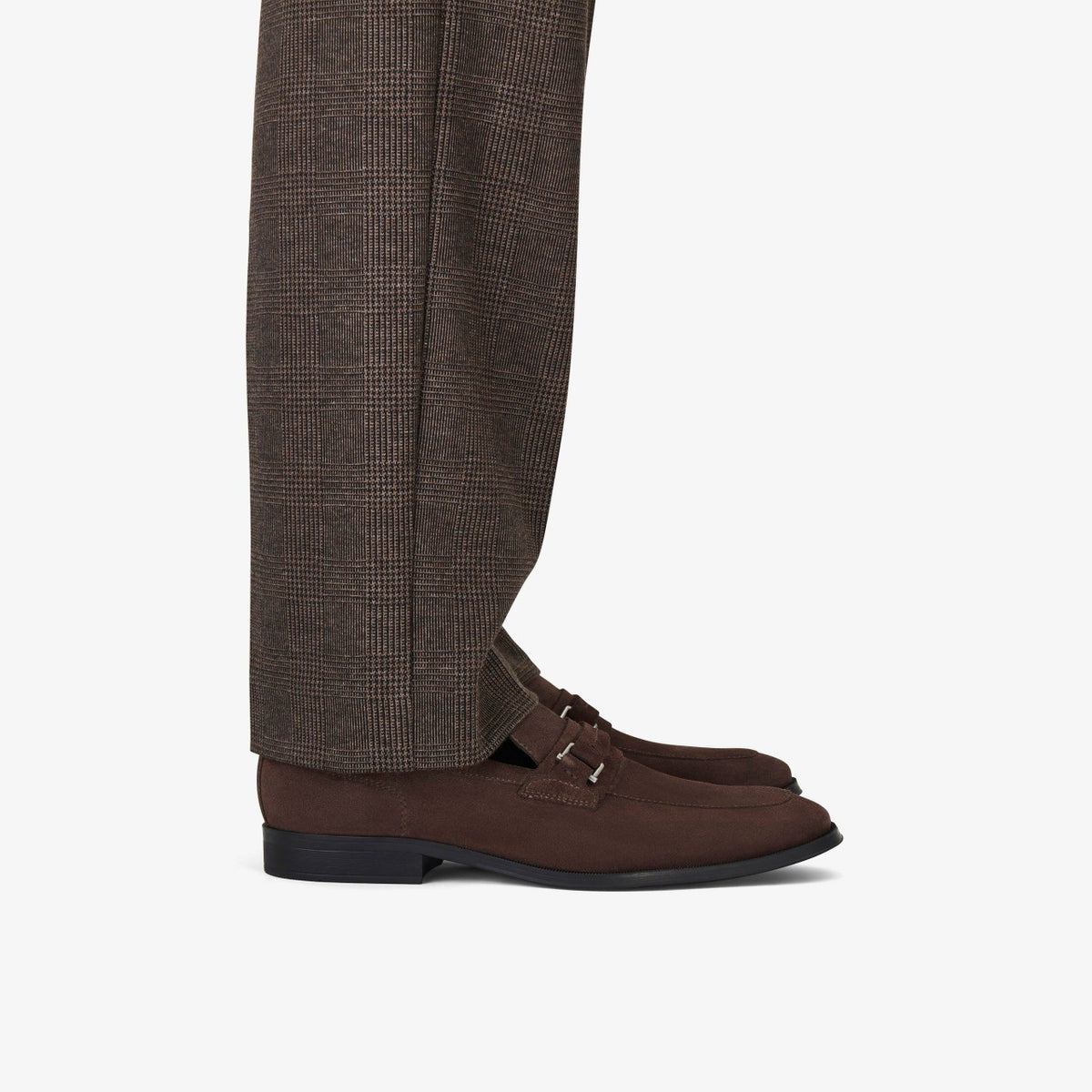 Clarks Paulton Lo Dark Brown Suede