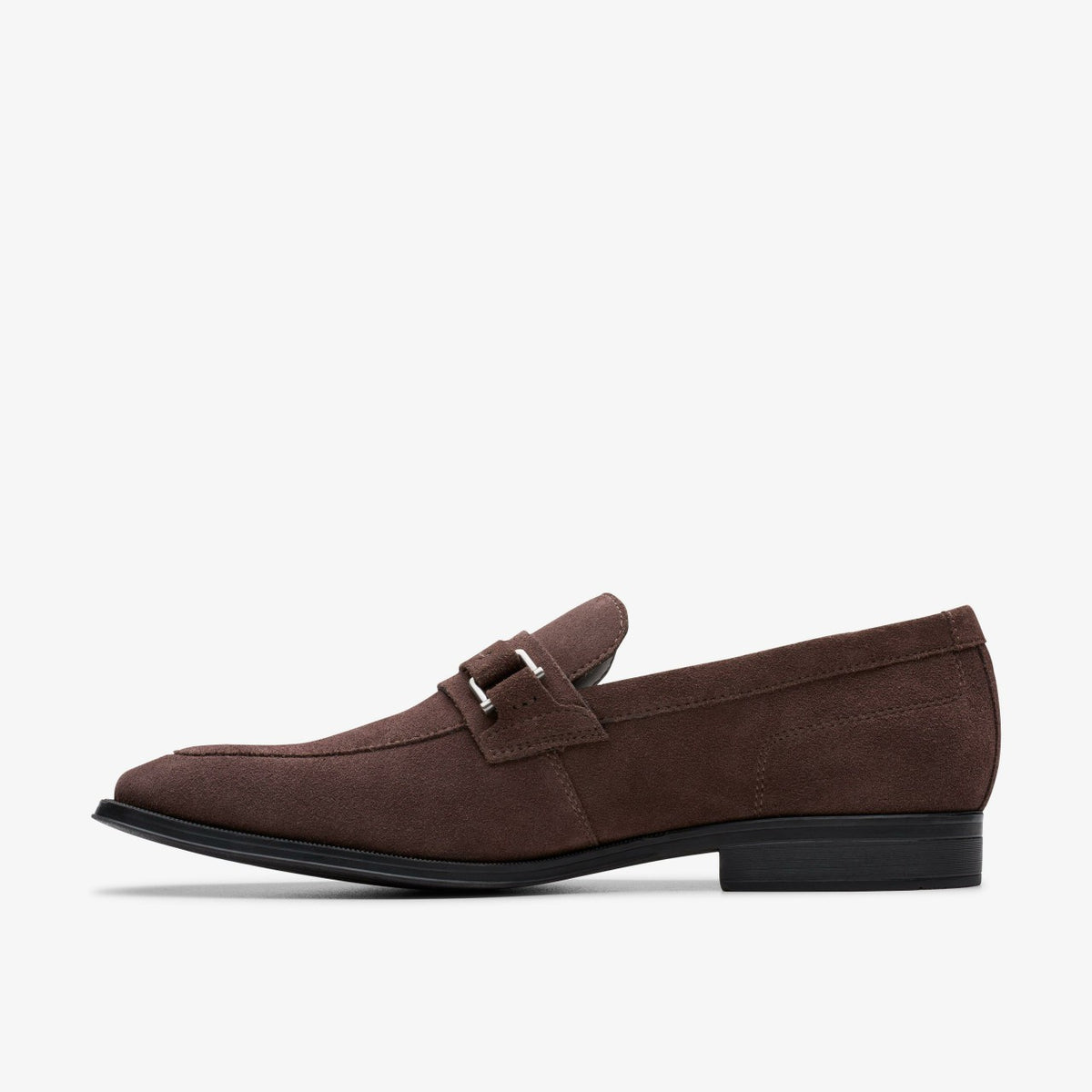 Clarks Paulton Lo Dark Brown Suede
