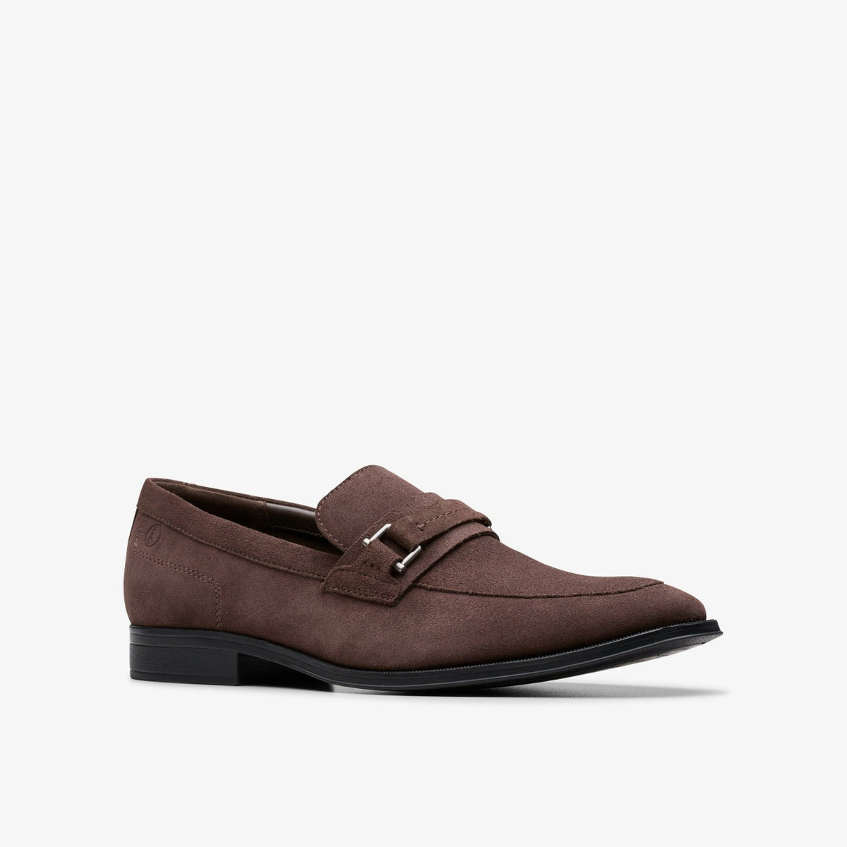 Clarks Paulton Lo Dark Brown Suede