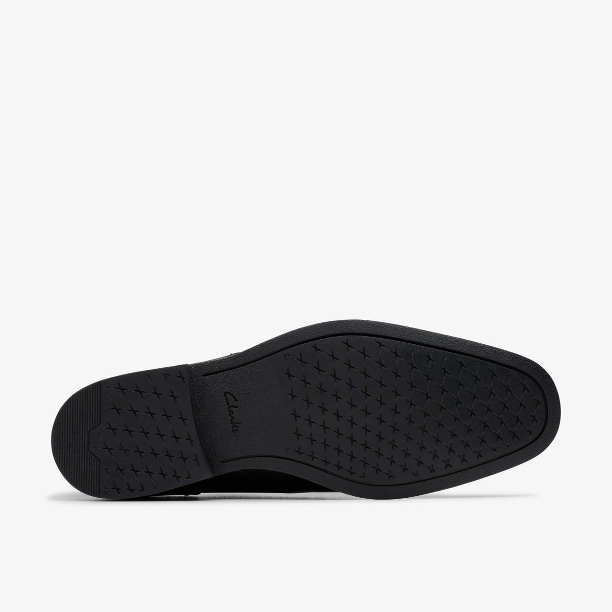 Clarks Paulton Monk Black Leather