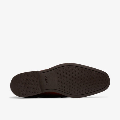 Clarks Paulton Monk Tan Leather