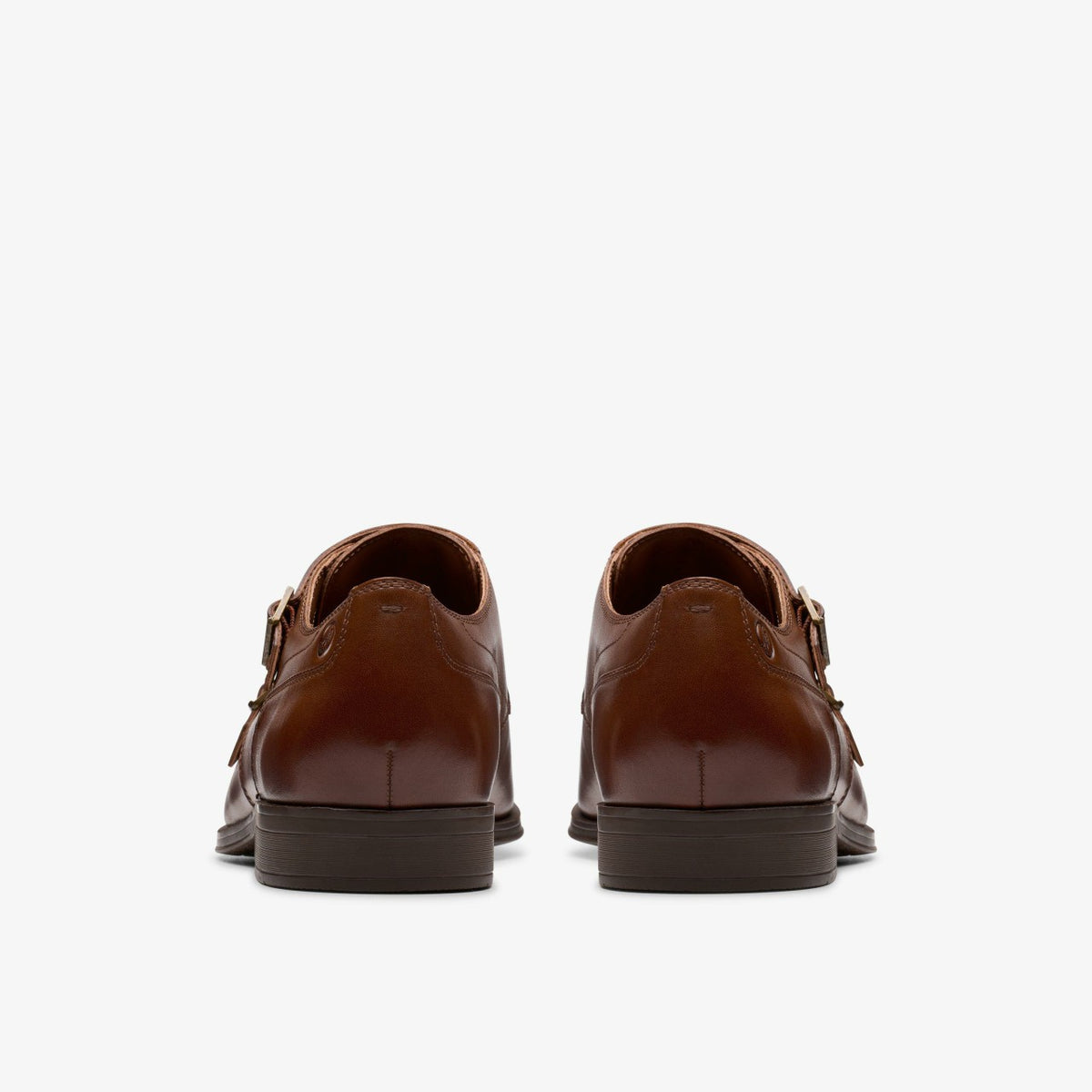 Clarks Paulton Monk Tan Leather
