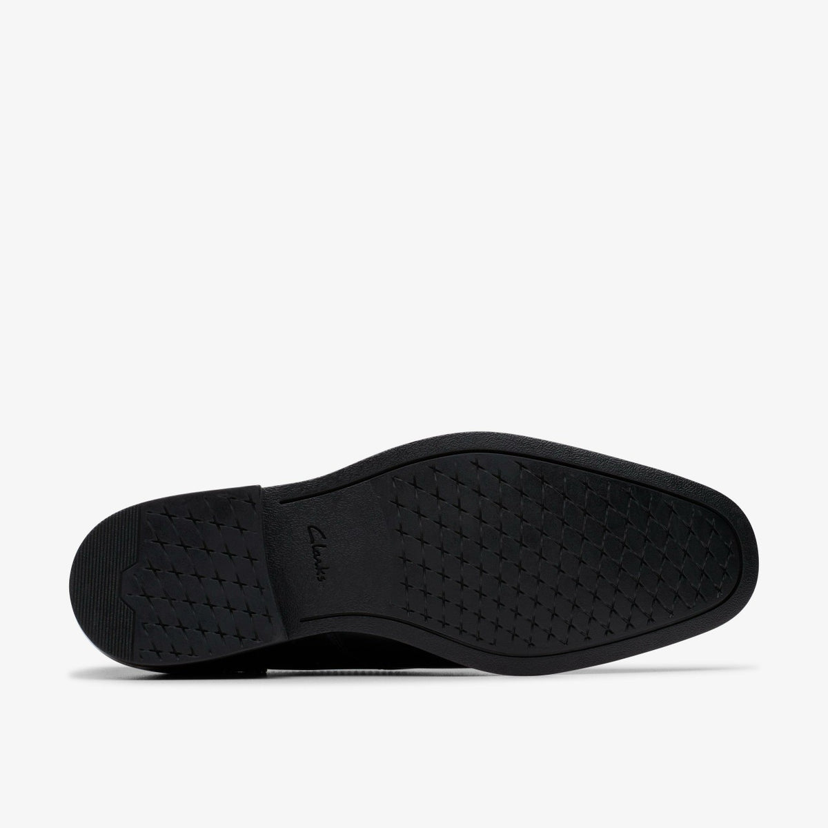 Clarks Paulton Lace Black Hi Shine Leather