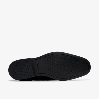 Clarks Paulton Lace Black Hi Shine Leather