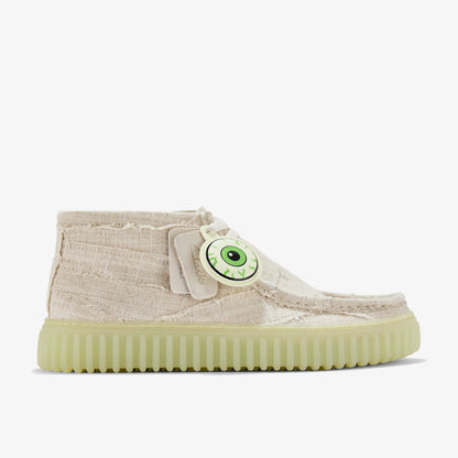Clarks Torhill Hallow Off White Textile