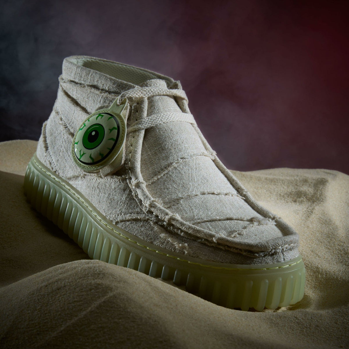 Clarks Torhill Hallow Off White Textile