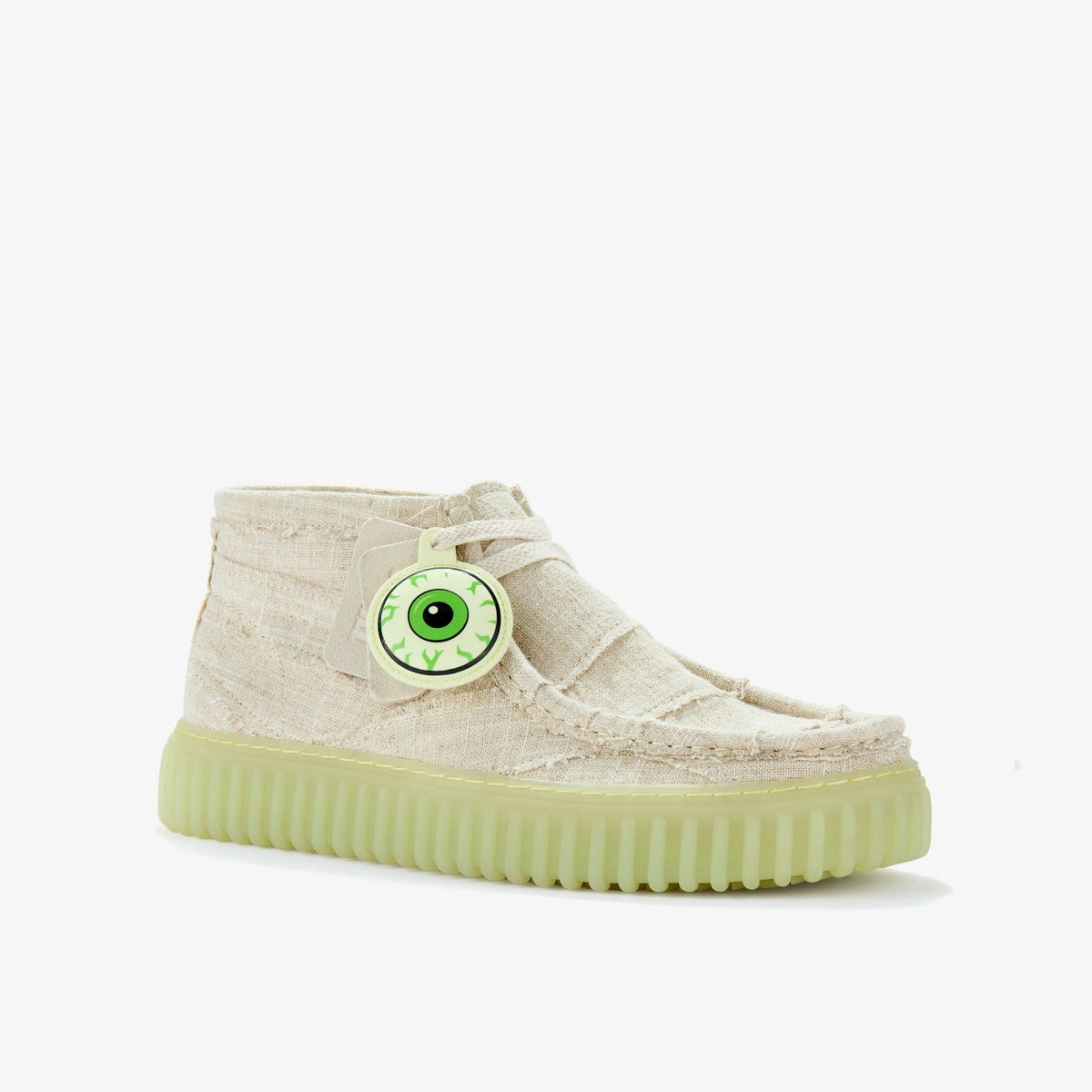 Clarks Torhill Hallow Off White Textile