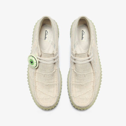 Clarks Torhill Hallow Off White Textile