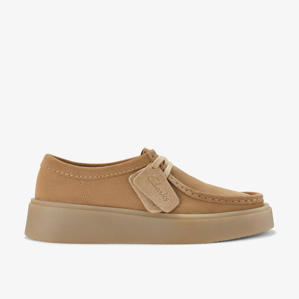 Clarks Torview Dark Sand Suede