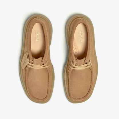 Clarks Torview Dark Sand Suede