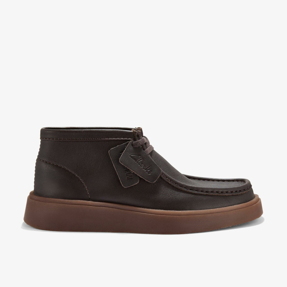 Clarks Torview Hi Brown Leather