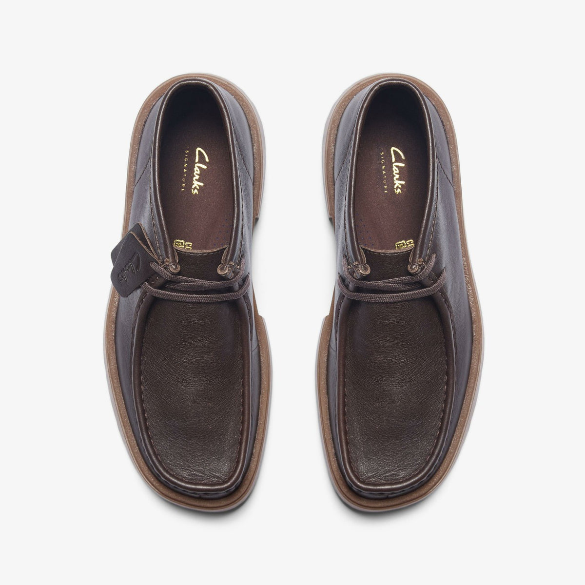 Clarks Torview Hi Brown Leather