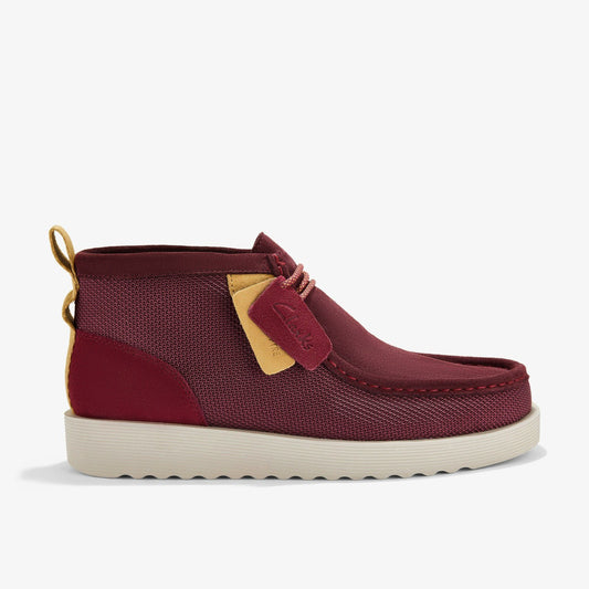 Clarks Wallabee FTR2 Boot Burgundy Combination