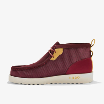 Clarks Wallabee FTR2 Boot Burgundy Combination