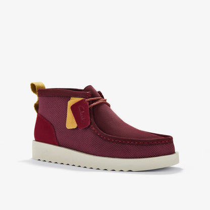 Clarks Wallabee FTR2 Boot Burgundy Combination