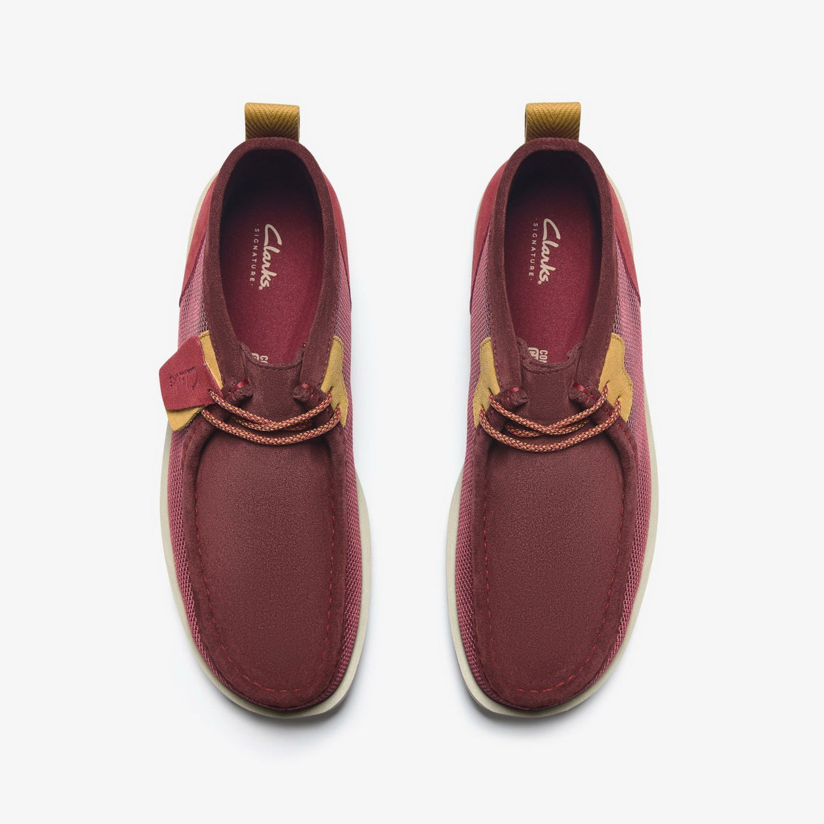 Clarks Wallabee FTR2 Boot Burgundy Combination