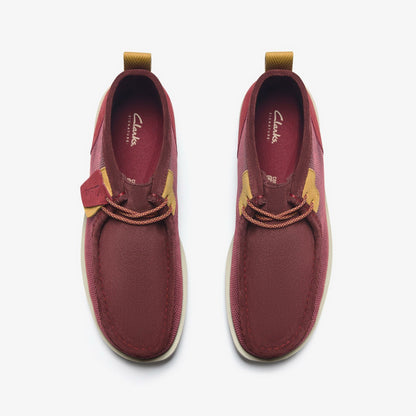 Clarks Wallabee FTR2 Boot Burgundy Combination